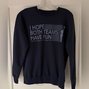 Abercrombie Kids girls navy sweatshirt EUC size 13/14
